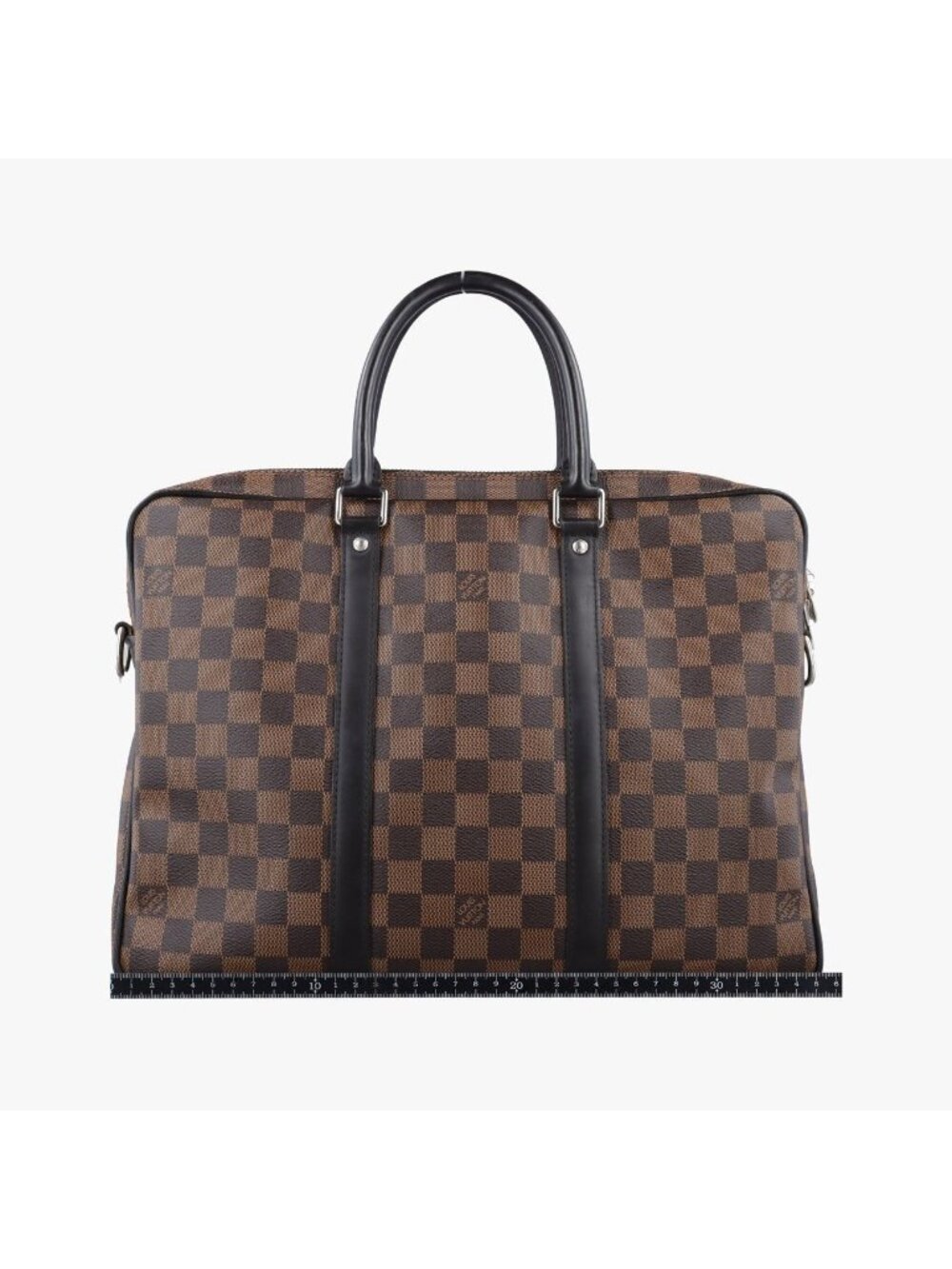 Louis Vuitton Porte Documents Voyage Ebene Damier Canvas - Picture 2 of 16
